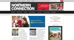 Desktop Screenshot of northernconnectionmag.com